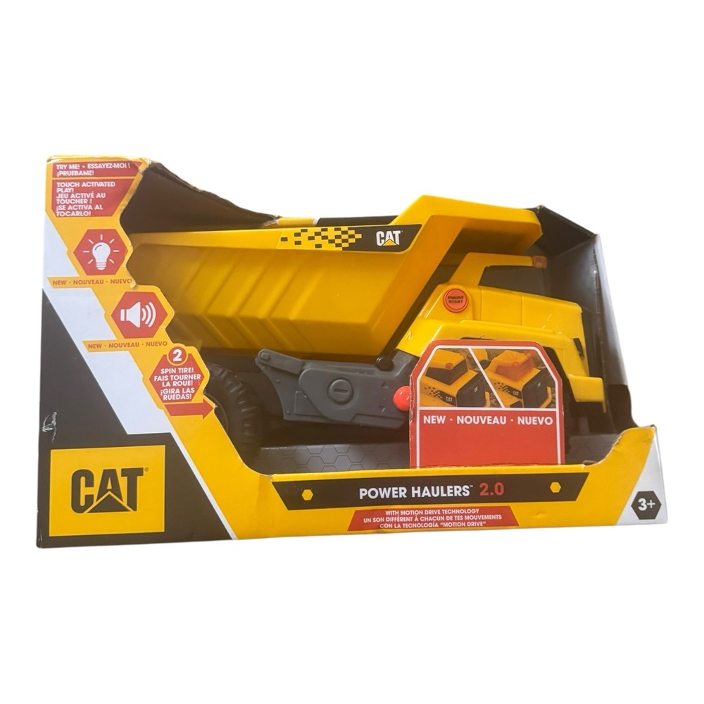 CAT Power Haulers 2.0 Dump Truck with Lights & Sounds‎ – Construction Toy
